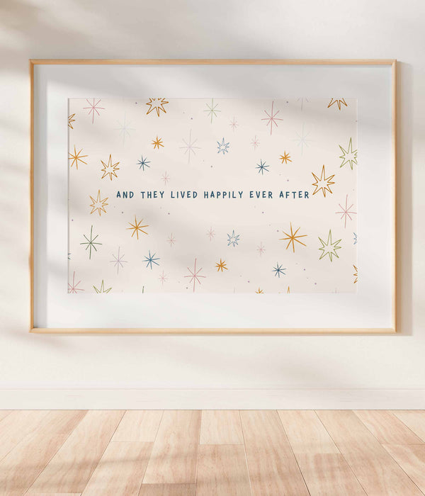 Happily Ever After Print - A2 - bytillyillustration